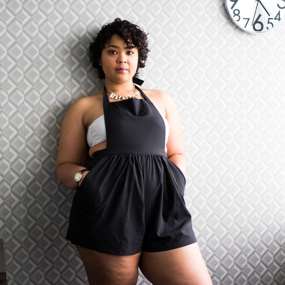 Black Modern Overall